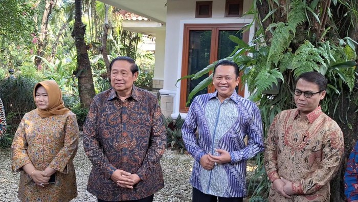 Pimpinan MPR bertemu dengan SBY