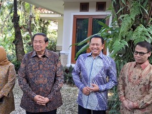 Temui SBY, Pimpinan MPR Minta Masukan soal Amandemen UUD-Pemilu Langsung