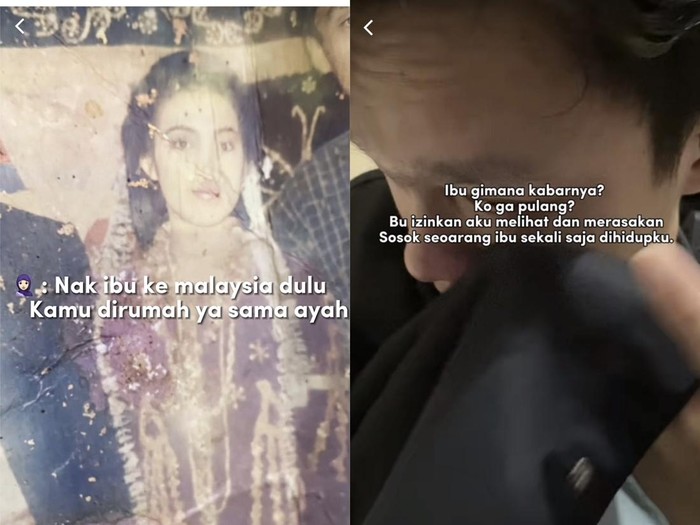 Pria ini sedang mencari keberadaan ibunya setelah 21 tahun tak bertemu. Unggahan tersebut langsung viral di media sosial