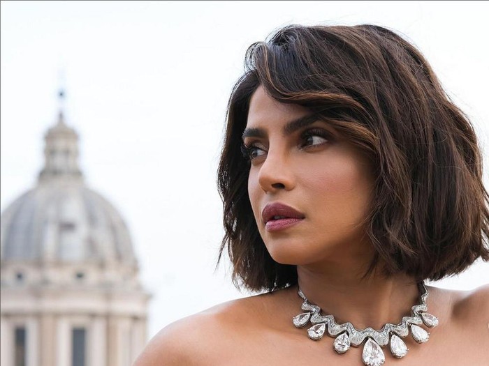 Priyanka Chopra Priyanka Chopra di acara Bulgari.
