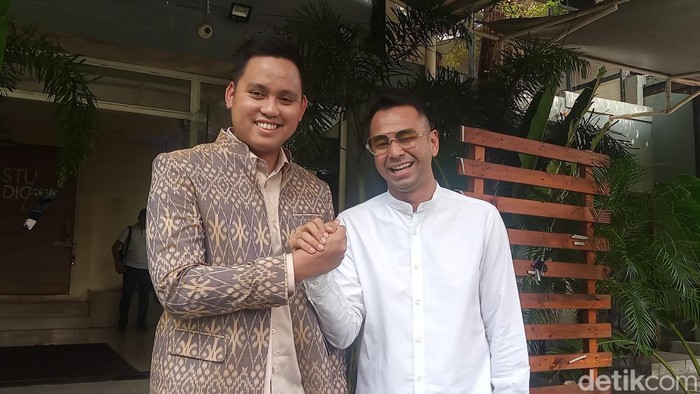 raffi ahmad Raffi Ahmad dan Dico saat ditemui di Jakarta.