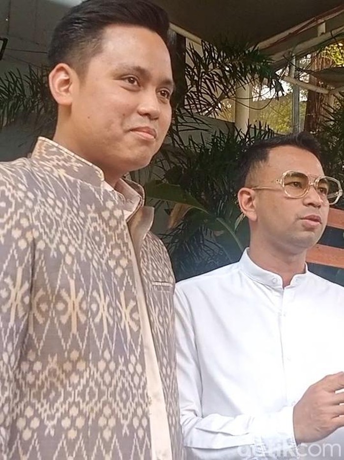 raffi ahmad Raffi Ahmad dan Dico saat ditemui di Jakarta.
