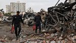 Sisa-sisa Kebakaran Area Bermain di India yang Tewaskan 27 Orang
