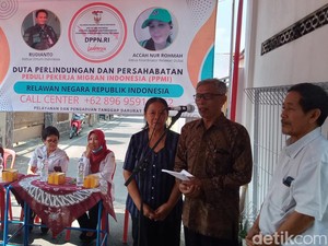 Puput TKW Klaten Sempat Kritis di Dubai Akhirnya Tiba di Kampung Halaman