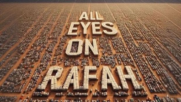 All Eyes On Rafah. (Dok: Instagram @trtworld)