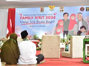 BNPT Gelar Family Visit 2024 untuk 31 Napi di Pusat Deradikalisasi Sentul