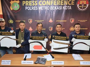 Polisi Ungkap Pelaku Pembacokan Tawuran Antarpelajar di Bekasi Timur