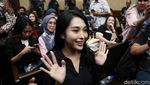 Ekspresi Biduan Nayunda saat Bersaksi di Sidang SYL
