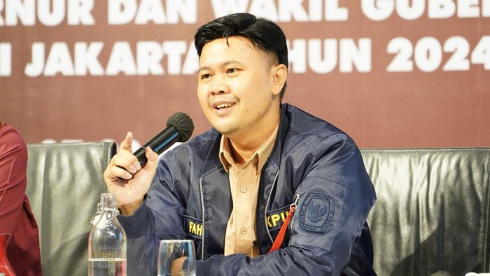 Ketua Divisi Data dan Informasi KPU DKI Jakarta, Fahmi Zikrillah.