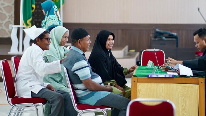 Isbat Nikah Lansia di Aceh Utara (Dok Kemensos) Isbat Nikah Lansia di Aceh Utara (Dok Kemensos)