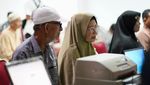 Suasana Isbat Nikah 176 Pasangan Lansia di Aceh