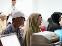 Suasana Isbat Nikah 176 Pasangan Lansia di Aceh