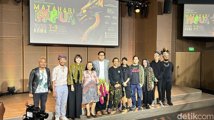 Jumpa Pers Teater Koma di Galeri Indonesia Kaya pada Rabu (29/5/2024).