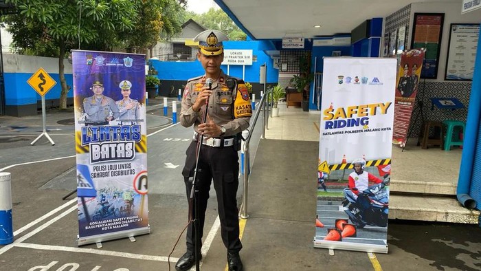 Kasatlantas Polresta Malang Kota Kompol Aristianto Budi Sutrisno