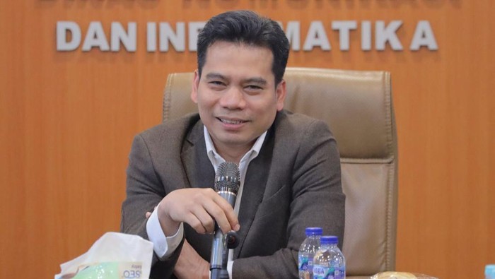 Kepala Dinas Kominfo Tangsel, Tb. Asep Nurdin,