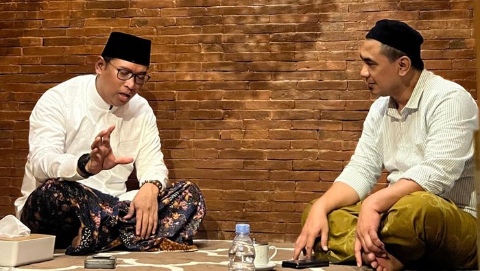 Ketua DPD Gerindra Jateng Sudaryono bertemu Politisi PPP Gus Yasin