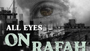 Suara keprihatinan untuk Rafah datang dari seluruh dunia. Foto: Screenshot/X