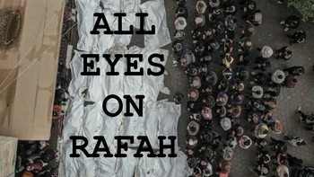 Ini bukan sekadar rangkaian kata, melainkan sebuah panggilan bagi kemanusiaan untuk merespons tragedi yang terjadi di Rafah, Gaza Selatan. Foto: Screenshot/X