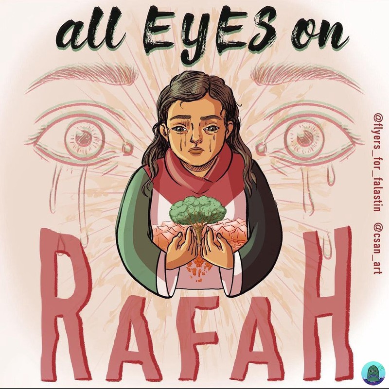 Kumpulan gambar All Eyes On Rafah
