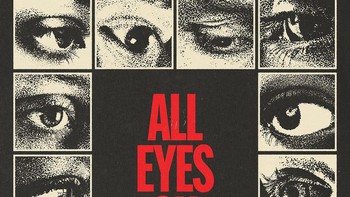 Kata-kata maupun foto dipajang berharap semua itu dapat menarik perhatian seluruh dunia terhadap genosida yang sedang berlangsung. Foto: Screenshot/X