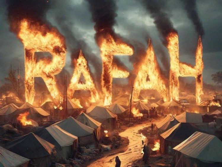 Kumpulan Gambar All Eyes on Rafah Bikin Hati Bergetar