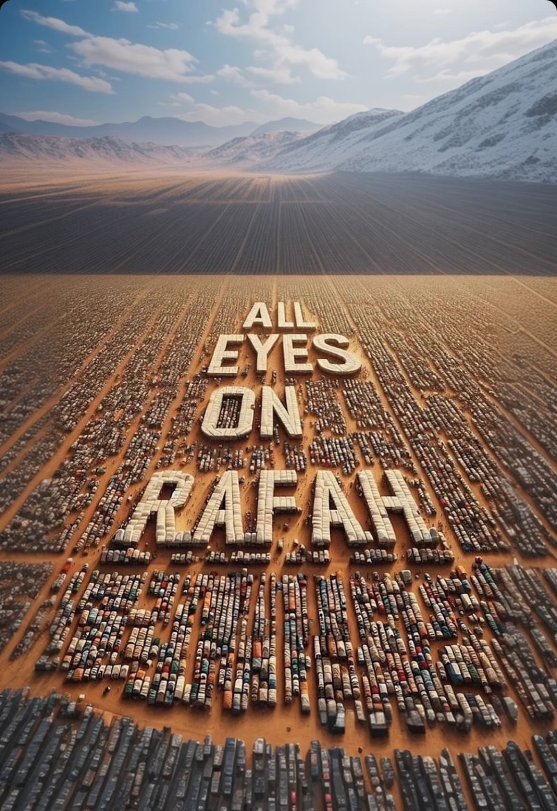 Kumpulan gambar All Eyes On Rafah