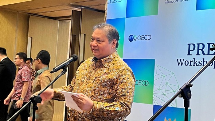 Menko Perekonomian Airlangga Hartarto.