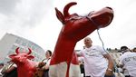 Peternak Sapi di Belgia Demo, Menuntut Harga Susu yang Adil