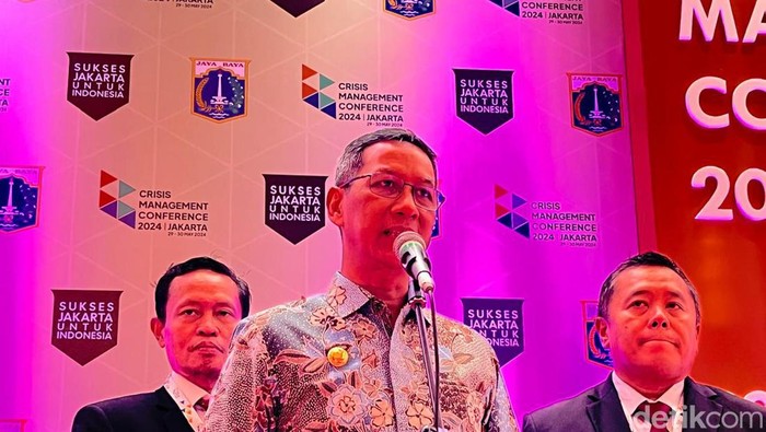 Pj Gubenur DKI Jakarta Heru Budi Hartono (Anggi Muliawati/detikcom)