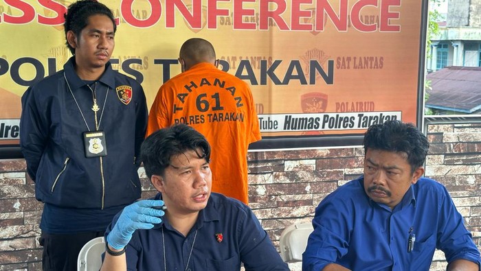 Polres Tarakan merilis kasus persetubuhan anak di bawah umur.