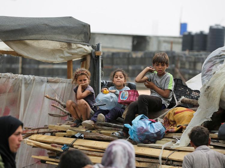 Potret Pilu Anak-anak di Rafah yang Dibombardir Israel