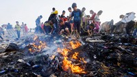 Otoritas kesehatan Gaza mengatakan dalam pernyataan pers pada hari Selasa bahwa jumlah korban tewas warga Palestina akibat serangan Israel yang sedang berlangsung di Jalur Gaza mencapai 36.096 orang dan lebih dari 81.000 orang terluka. REUTERS/Mohammed Salem.