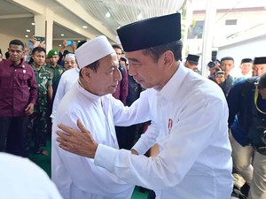 Jokowi Sampaikan Dukacita Wafatnya Syarifah Salma Istri Habib Luthfi