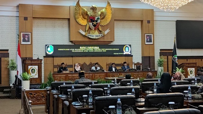 Rapat pripurna DPRD Banyuwangi