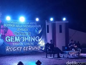 Rocky Gerung Kritik Gelapnya Lampu Jalan di Lembata