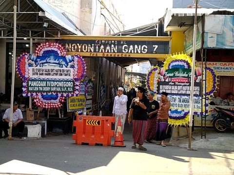 Suasana rumah duka Habib Muhammad Luthfy bin Yahya, Rabu (29/5/2024).