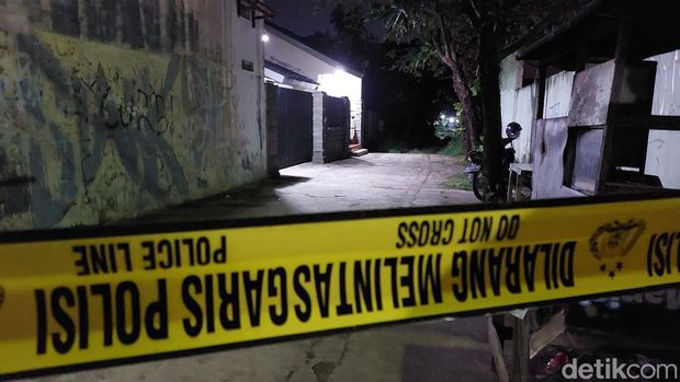 Suasana pra rekonstruksi pembunuhan Vina Cirebon