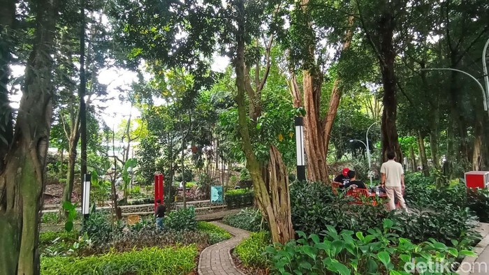 Suasana Sore di Taman Maluku, Kota Bandung, Naufal Nabilludin/detikJabar