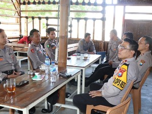 Wani Ngopi, Bukti Kepedulian Pimpinan Polres Batu kepada Anggota