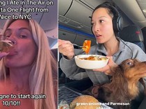 Wanita Ini Ungkap Makanan di Penerbangan Kelas Bisnis Sangat Nikmat!