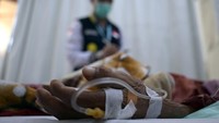 Dari jumlah tersebut, sebagaimana dikutip dari Sistem Informasi dan Komputerisasi Haji Terpadu (Siskohat), Kamis (30/5/2024) pukul 12.50 WIB, sebanyak 26 jemaah haji meninggal dunia di Tanah Suci. (ANTARA FOTO/Sigit Kurniawan)