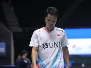 Malaysia Open 2025: Anthony Ginting Kandas di 16 Besar
