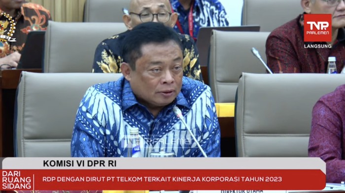Dirut Telkom Ririek Adriansyah