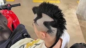 Rambut gaya iguana. Foto: Instagram/hard.images