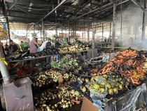 Giliran Pasar Sayur Mayur Palestina Dibombardir Israel