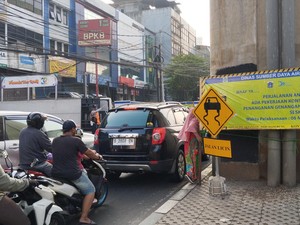 Proyek Galian Biang Macet Parah di Ciledug Dikerjakan hingga 30 November