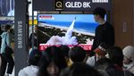 Korea Utara Tembakkan Rentetan Rudal Balistik Jarak Pendek