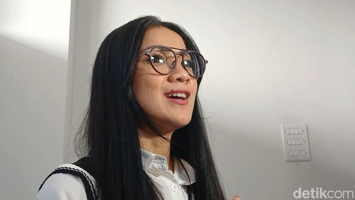 Nirina Zubir saat ditemui di kawasan Jakarta Timur.