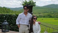 Penampilan Mesra Pangeran Abdul Mateen dan Anisha Rosnah Bulan Madu ke Italia