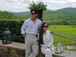 Penampilan Mesra Pangeran Abdul Mateen dan Anisha Rosnah Bulan Madu ke Italia